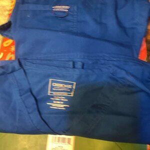 Cherokee scrub set (S) with drawstring cargo pants (S)